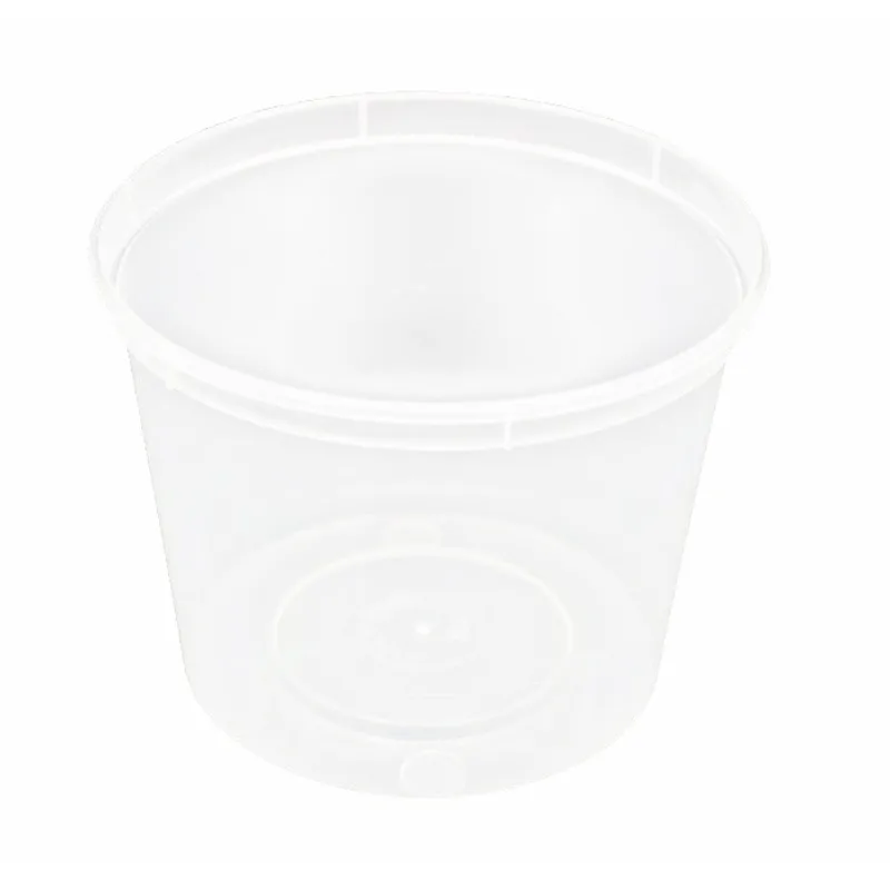 Round Plastic Containers
