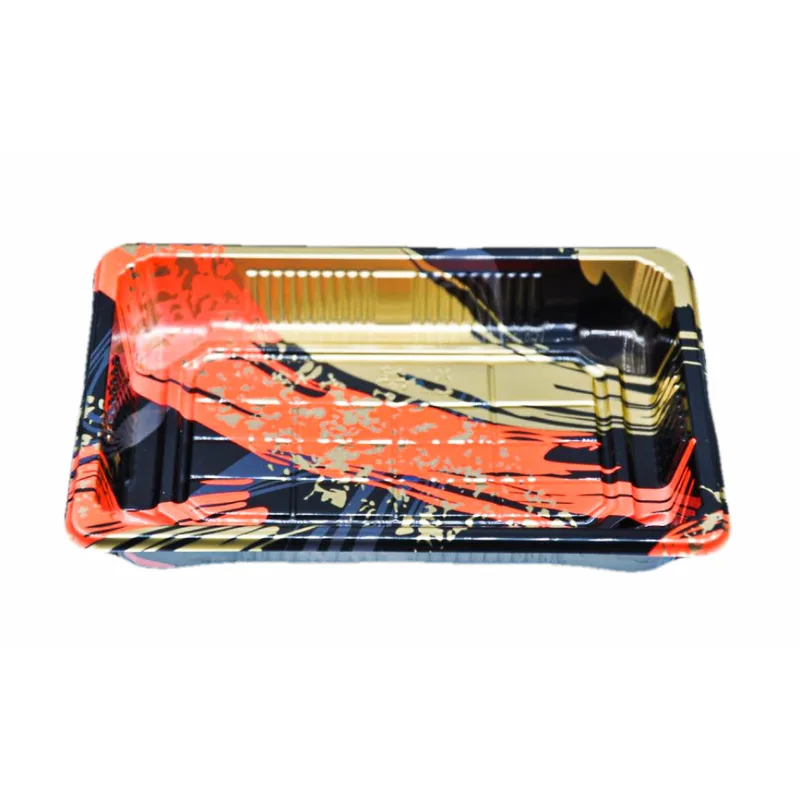 Sushi Boxes (Red-Gold)