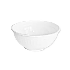 White Plastic Bowl
