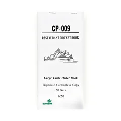 Triplicate Carbonless Docket Book