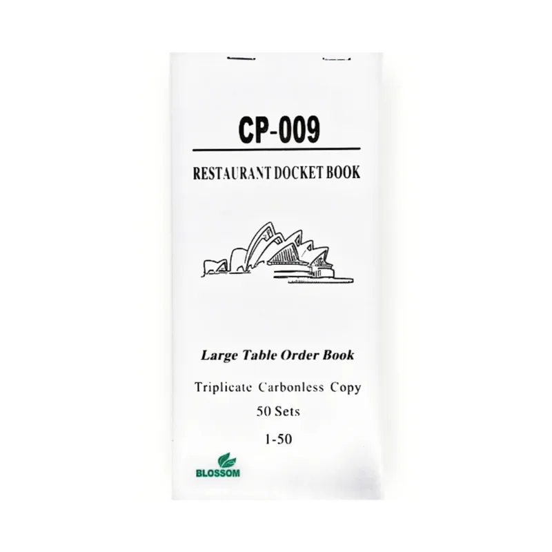 Triplicate Carbonless Docket Book