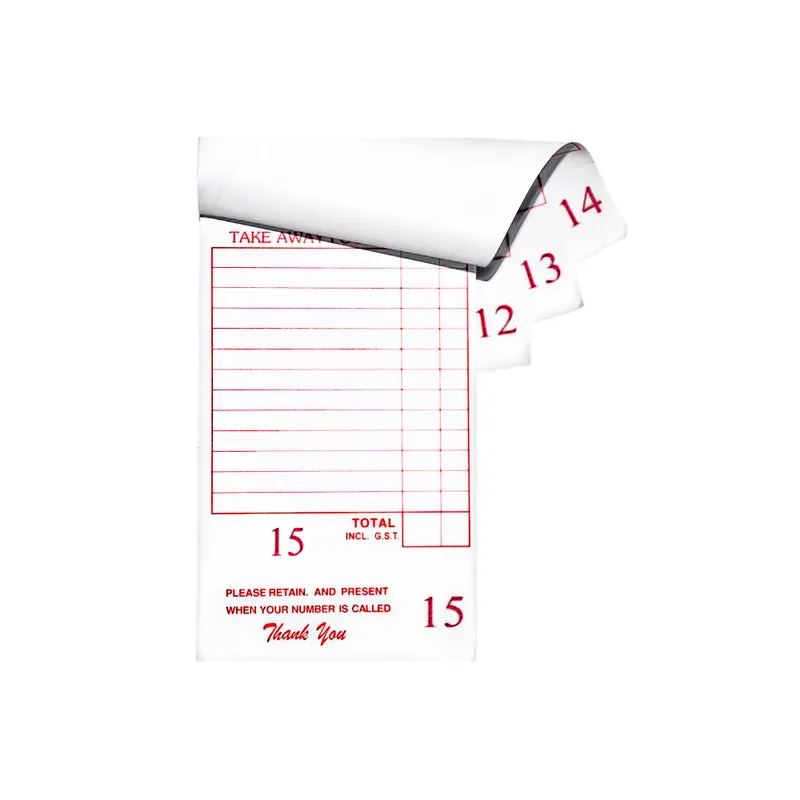 Docket Book with Claims Slip