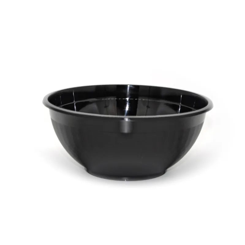Black Plastic Bowl