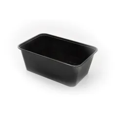 Black Rectangular Containers