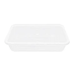 Clear Rectangular Containers